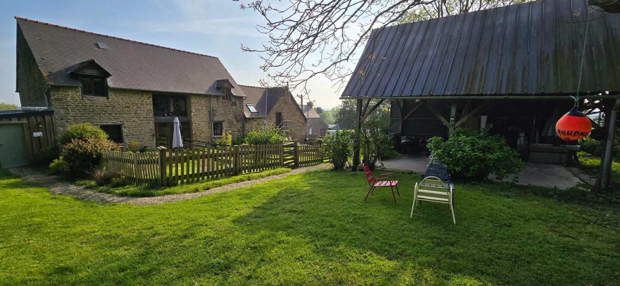 Gites Ferme De La Baie Роз-сюр-Куеснон Екстериор снимка